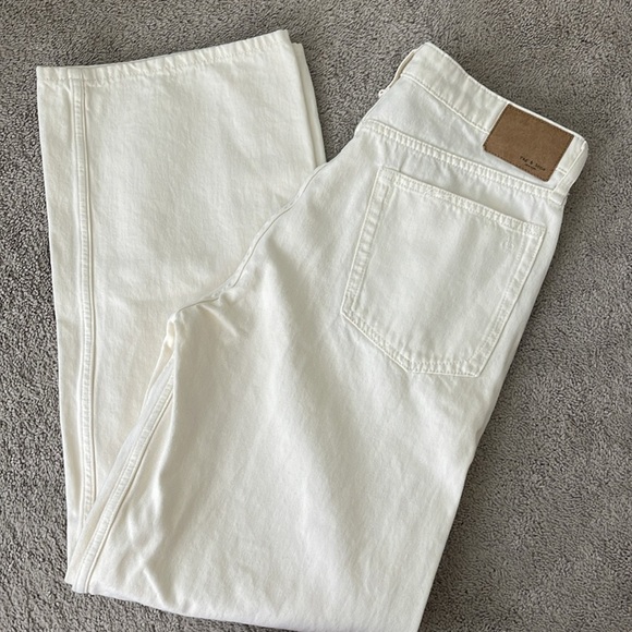 Rag & Bone Mid Rise Wide Leg Jean Size 28 - Picture 4 of 8